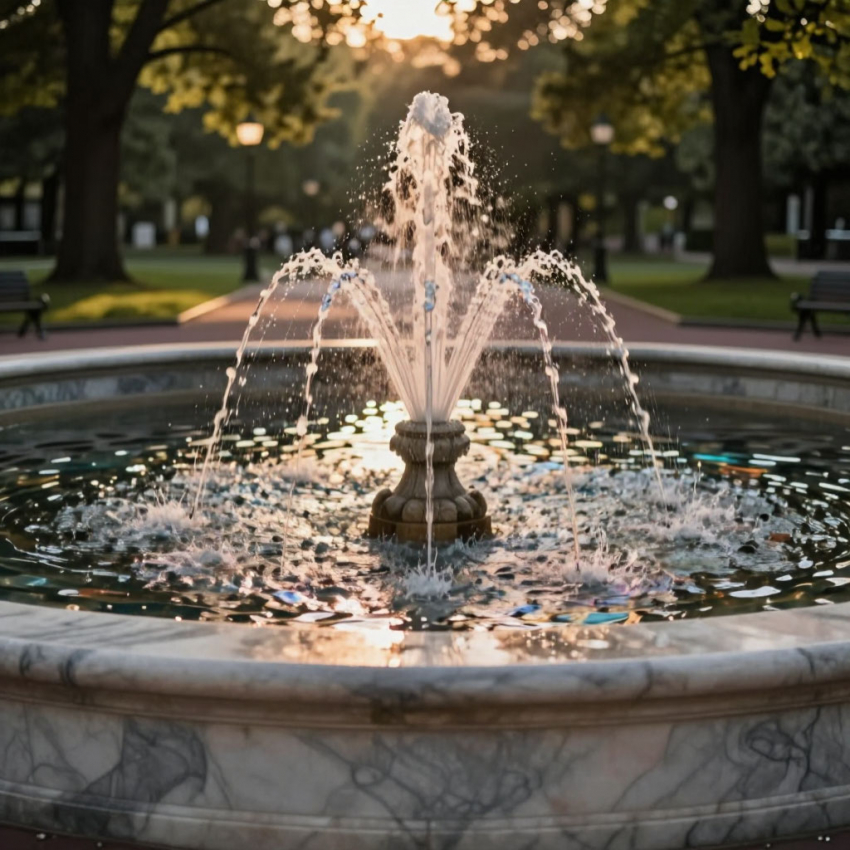 В Анапе стартовал сезон фонтанов