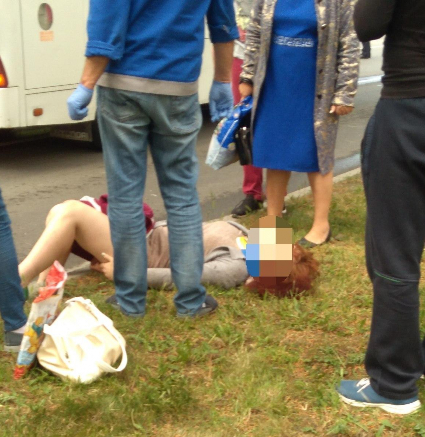 В Анапе автобус сбил женщину на «зебре»