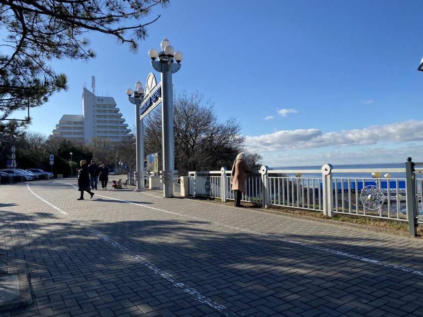 В Анапе зима как зима: сегодня +12