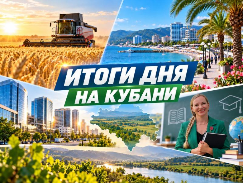 Миллиарды в экономике, поддержка аграриев и новые туристы: чем жила Кубань 29 сентября