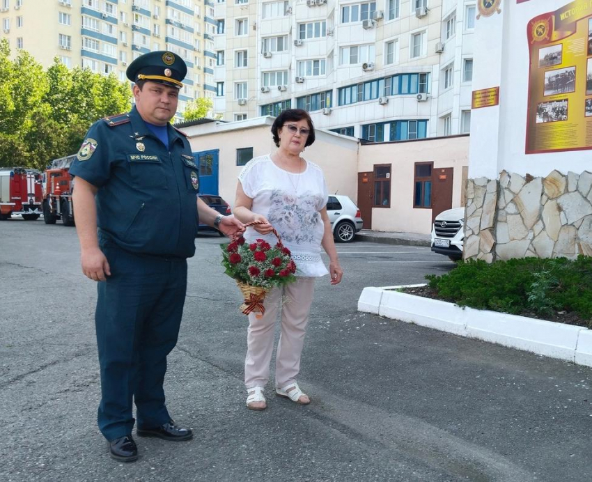 В пожарной части Анапы отметили День памяти и скорби