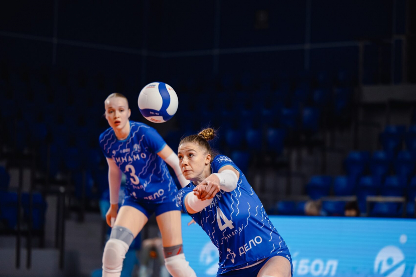 «Динамо-Анапа» опустилось на третье место в турнирной таблице после тура в Череповце