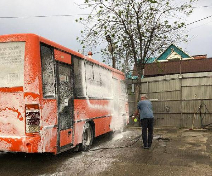 В Анапе ежедневно будут мыть и дезинфицировать автобусы