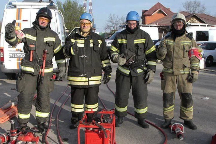 Анапские огнеборцы завоевали серебро на соревнованиях ЮФО