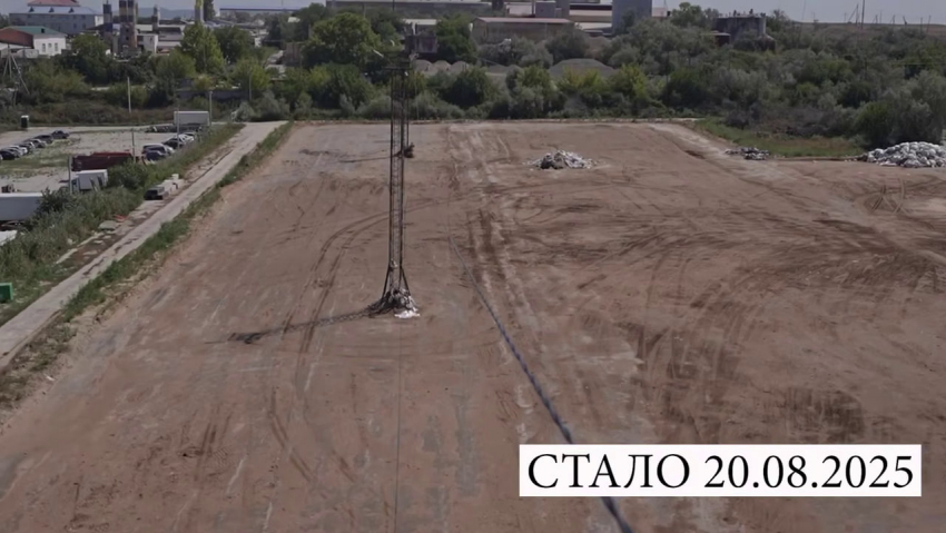 В хуторе Воскресенском завершается вывоз загрязненного мазутом песка