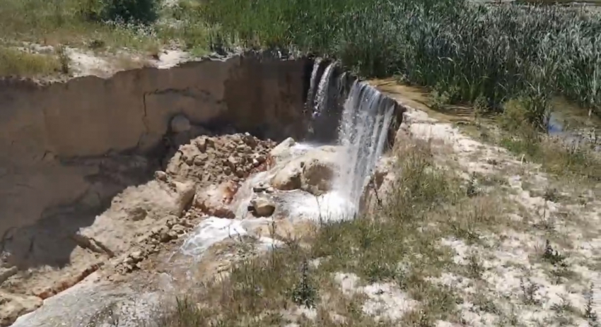 Местный Ниагарский: в окрестностях Анапы обнаружили водопад