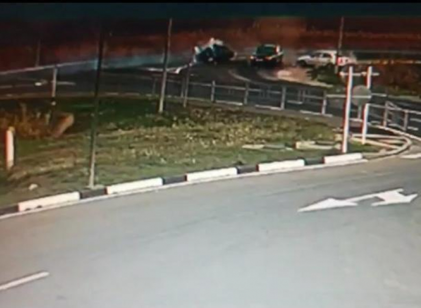 В сети появилось шокирующее видео аварии под Анапой
