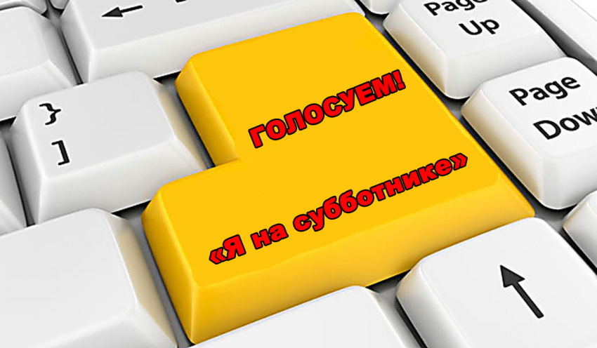 Завтра начнется голосование в конкурсе «Я на субботнике"