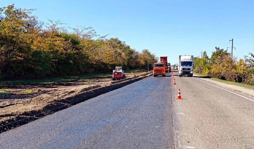 В Анапском районе стартовало обновление ключевого участка автодороги