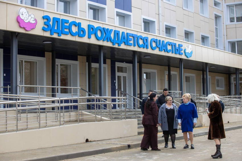 В Анапе готовят к открытию обновлённый Родильный дом после капитального ремонта