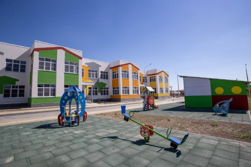 Строительство детского сада в Анапской подошло к концу