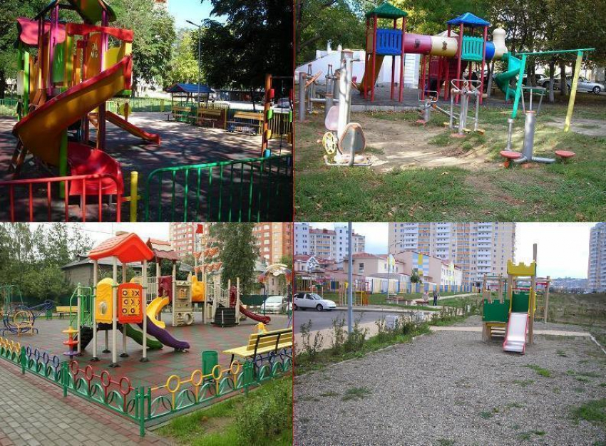 Анапчанин предлагает оградить детские площадки и оснастить их современным покрытием и скамейками 