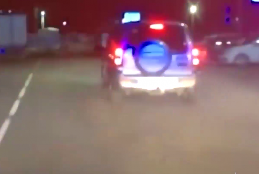 Погоню за пьяным водителем со стрельбой устроили полицейские на улицах Анапы