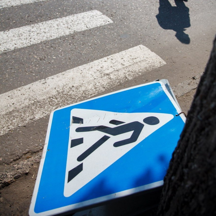 В Анапе на пешеходном переходе сбили ребёнка